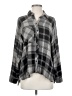 BDG Plaid Gray Long Sleeve Blouse Size XS - photo 1