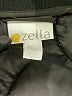 Zella 100% Recycled Polyester Argyle Black Coat Size XL - photo 6