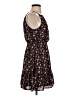 Blue Rain 100% Polyester Floral Black Casual Dress Size XS - photo 4
