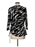 Dana Buchman Black 3/4 Sleeve Blouse Size L - photo 2