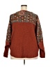 Maurices Paisley Brown Pullover Sweater Size 28 (4) - photo 2