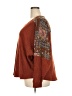 Maurices Paisley Brown Pullover Sweater Size 28 (4) - photo 5