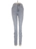 Zara Houndstooth Gray Jeans Size 2 - photo 1