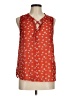 Fun2Fun 100% Polyester Orange Sleeveless Blouse Size M - photo 1