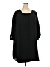 Maurices 100% Polyester Solid Black Casual Dress Size 24 (3) - photo 1