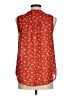 Fun2Fun 100% Polyester Orange Sleeveless Blouse Size M - photo 2