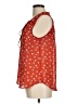 Fun2Fun 100% Polyester Orange Sleeveless Blouse Size M - photo 5