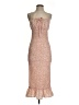 Shein 100% Polyester Tweed Pink Cocktail Dress Size S - photo 1