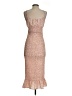 Shein 100% Polyester Tweed Pink Cocktail Dress Size S - photo 2