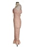 Shein 100% Polyester Tweed Pink Cocktail Dress Size S - photo 5