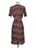 Kasper Graphic Brown Red Casual Dress Size 4 - photo 2