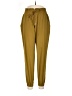 Mono b Solid Gold Casual Pants Size M - photo 1