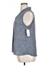 Nordstrom Rack 100% Polyester Blue Sleeveless Blouse Size XL - photo 5