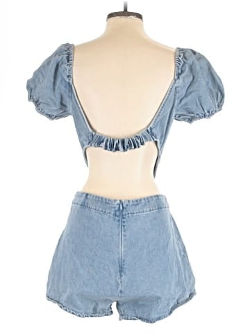 Blue Blush Romper (view 2)