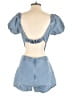 Blue Blush 100% Cotton Blue Romper Size M - photo 2
