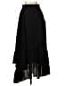 Maje 100% Polyester Black Formal Skirt Size Sm (1) - photo 1