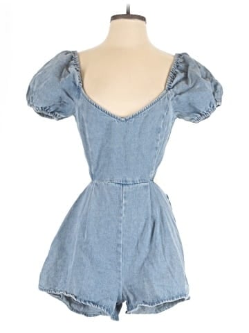 Blue Blush Romper (view 1)