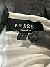 Kriss 100% Polyester Graphic White Casual Dress Size S - photo 7