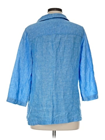 Tahari 3/4 Sleeve Button-Down Shirt (view 2)