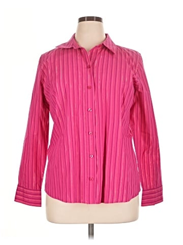 Basic Editions Long Sleeve Blouse (view 1)