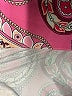 Unbranded Paisley Pink Long Sleeve Blouse Size 12 - photo 7