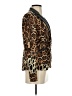 G by Giuliana Rancic Animal Print Brown Blazer Size XXS - photo 4