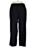 Unbranded 100% Polyester Solid Black Casual Pants Size XXL - photo 2