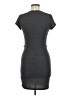 Popular Basics Solid Gray Casual Dress Size M - photo 2