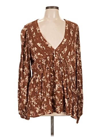 Torrid Long Sleeve Blouse (view 1)