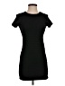 Elodie Solid Black Casual Dress Size XS - photo 1
