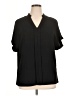 Unbranded 100% Polyester Black Short Sleeve Turtleneck Size XL - photo 1
