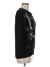 Glitz Graphic Black Pullover Sweater Size M - photo 4