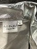 Ooh La La Couture 100% Leather Metallic Silver Jacket Size 4 - photo 3