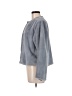 H&M 100% Polyester Gray Faux Fur Jacket Size M - photo 5