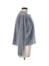 H&M 100% Polyester Gray Faux Fur Jacket Size M - photo 4