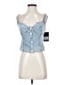 THATSSOFETCH Blue Sleeveless Top Size 2Estimated - photo 1