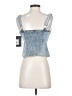 THATSSOFETCH Blue Sleeveless Top Size 2Estimated - photo 2