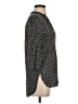 Dynamite 100% Viscose Polka Dots Black 3/4 Sleeve Blouse Size XS - photo 4