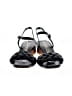 Stuart Weitzman 100% Leather Black Sandals Size 7 1/2 - photo 2