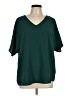 Entro Green Short Sleeve Top Size L - photo 1