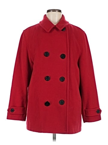 Lands' End Wool Coat (view 1)