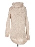 Jessica Simpson Tweed Tan Pullover Sweater Size M - photo 2