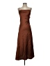 Unbranded 100% Polyester Brown Casual Dress Size XS - photo 1