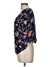 Old Navy 100% Rayon Blue Short Sleeve Blouse Size M - photo 5