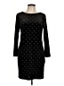 Jennifer Lopez Stars Black Cocktail Dress Size L - photo 1