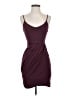 Lulus Solid Burgundy Cocktail Dress Size XS - photo 1