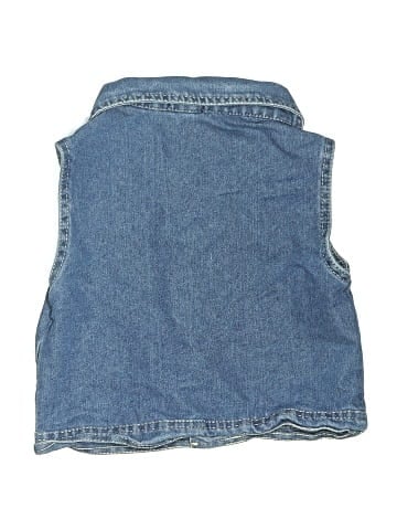 One Step Up Denim Vest (view 2)
