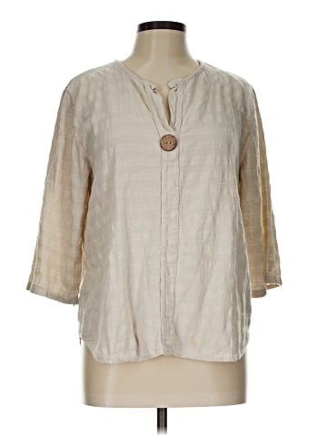 Piazza Italia 3/4 Sleeve Blouse (view 1)