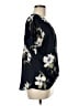 West Kei 100% Polyester Black Short Sleeve Blouse Size M - photo 4