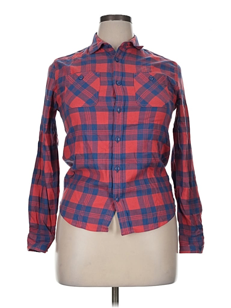 Pre-owned Vineyard Vines Long Sleeve Button Down Shirt In Red